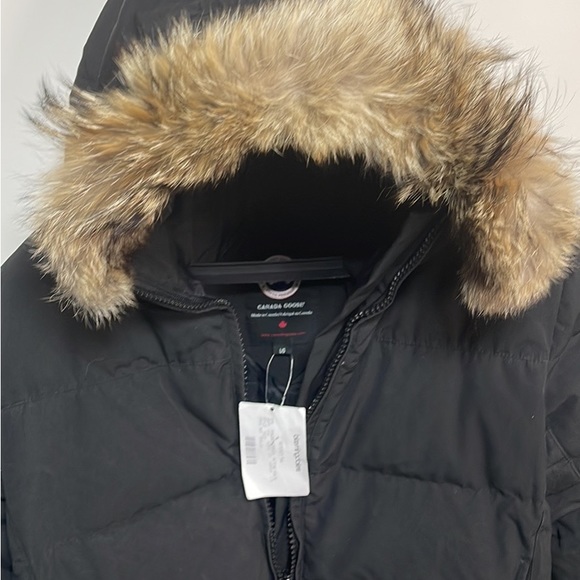 Prw Loved Authentic CANADA GOOSE parka Black Large - Picture 6 of 11